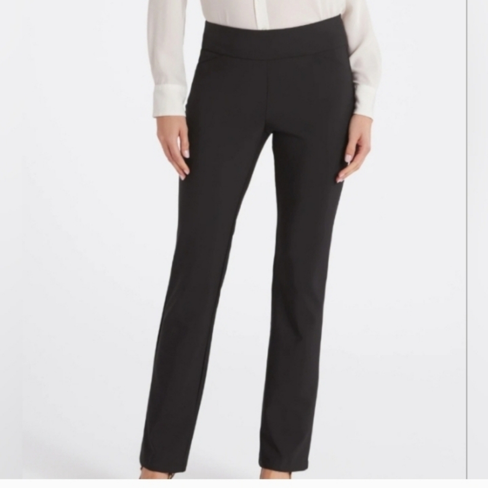 Women's Black Slim Fit Pants-Tribal